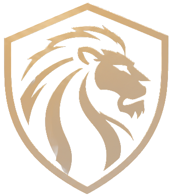 Lion Crest lion shield